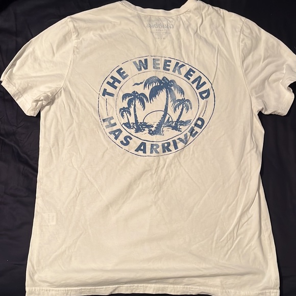 Mens chubbies brand white T-shirt - Picture 2 of 2